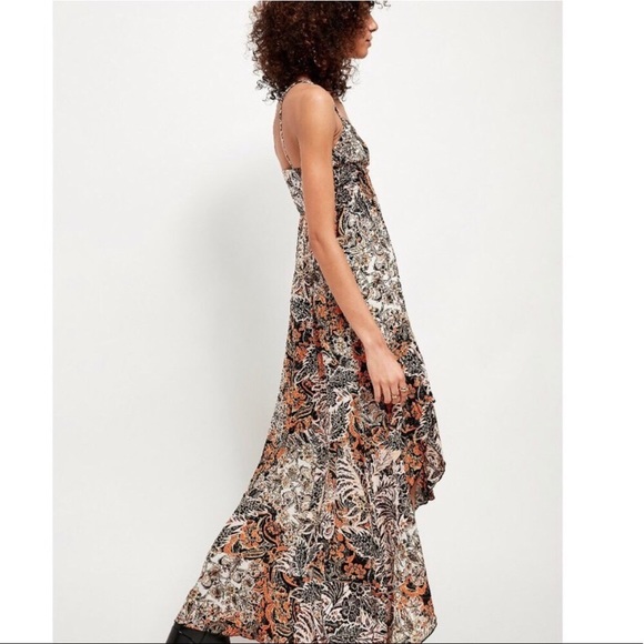 Free People Forever Yours Smocked Maxi Slip Dress - Picture 3 of 16